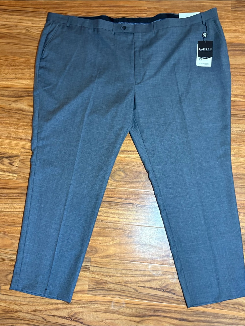 Lauren Ralph Lauren Gray UltraFlex Dress Pants 58x32 NWT